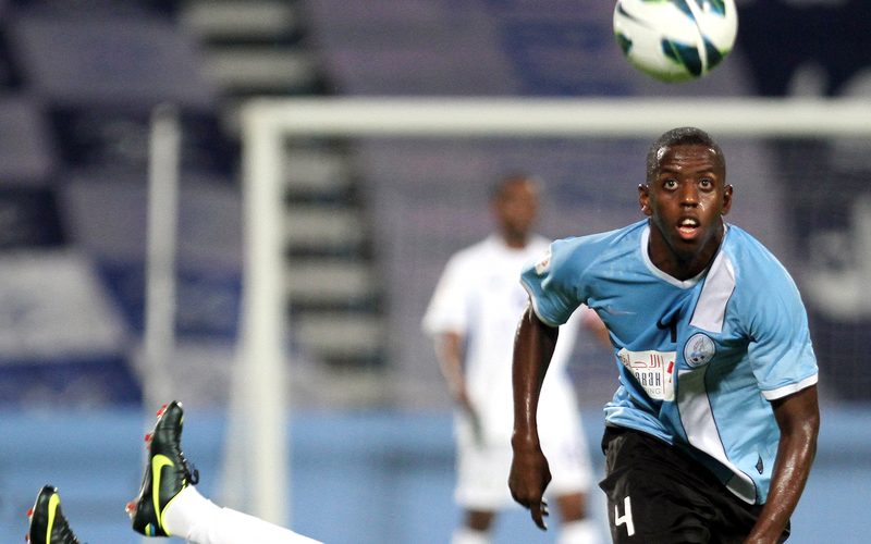 Johar Al Kaabi of Al-Wakrah in a Qatar Stars League match, September 2012