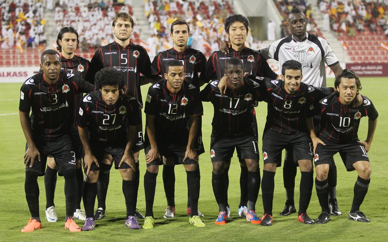 Al-Rayyan before a Qatar Stars League match, September 2012