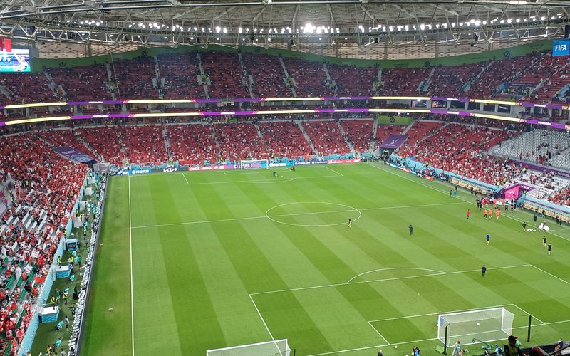 Al Thumama Stadium, Doha, December 2022. Al Ahli 0-3 Al-Wakrah was played here on 16 Oct 2026