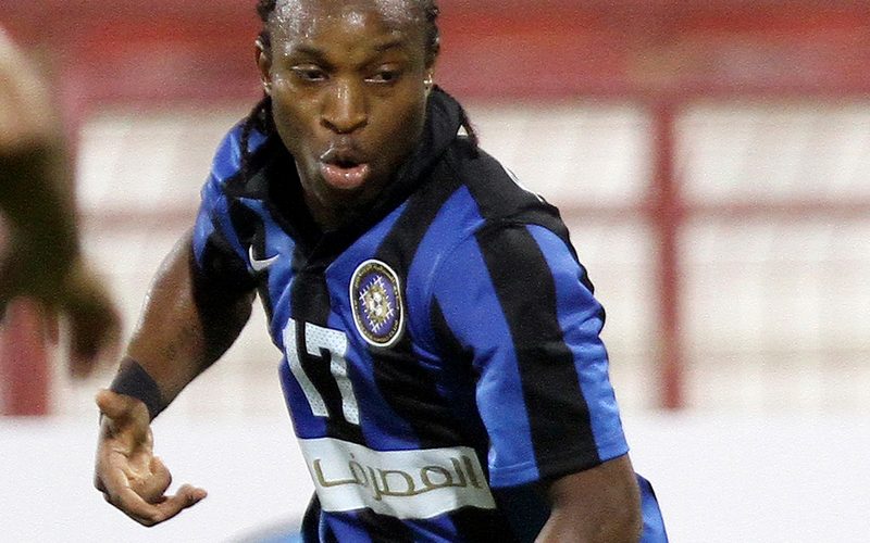 Babou Sidiki Barro of Al-Sailiya in a Qatar Stars League match, September 2012